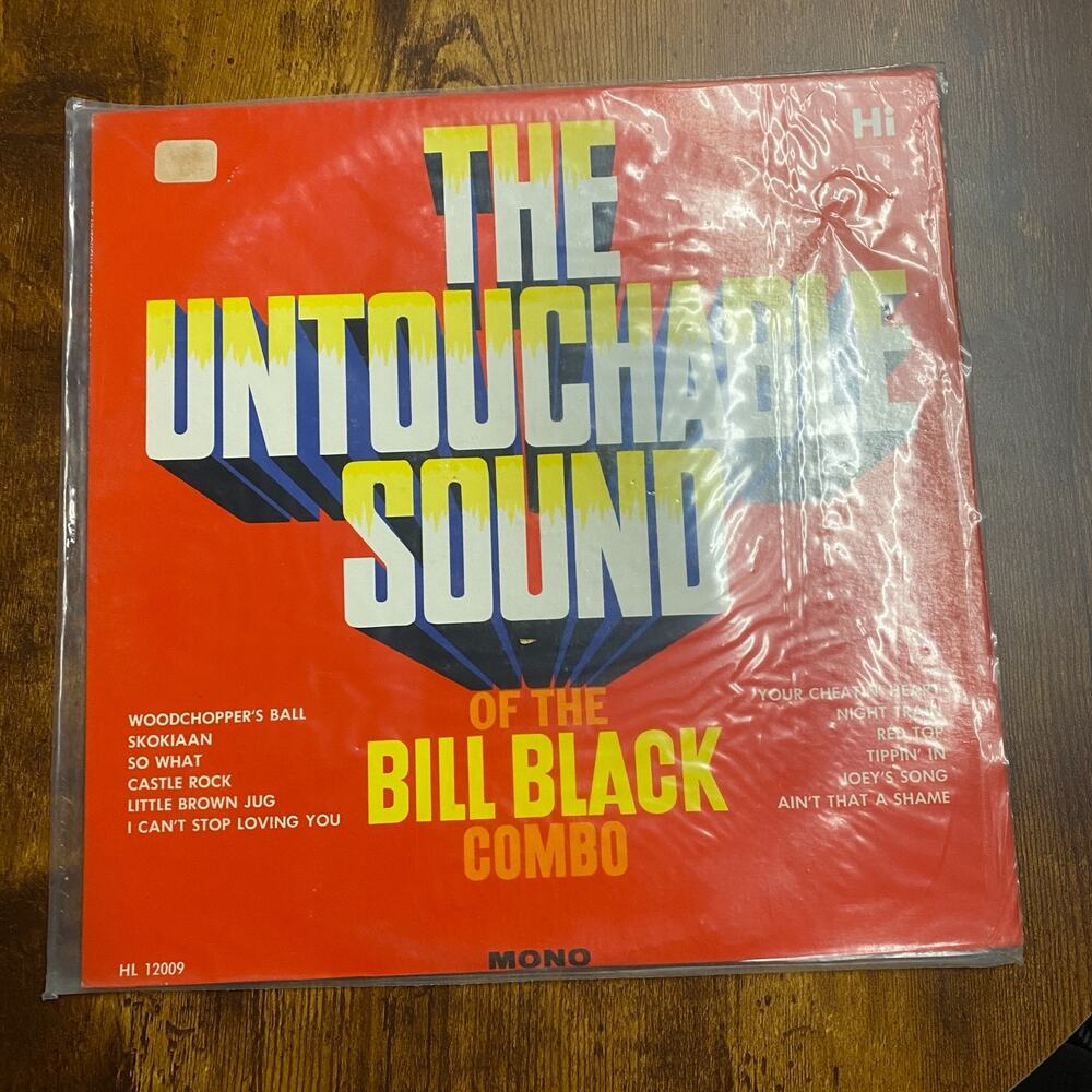 Bill Black's Combo: The Untouchable Sound 12" 33 RPM LP